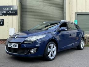 Renault Megane 1.5 dCi 110 Dynamique TomTom 5dr [Start Stop] Estate Diesel Blue at WVM Ripon