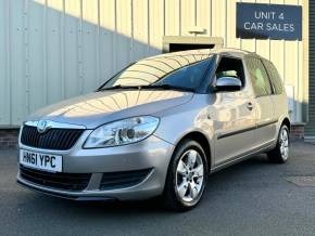 Skoda Roomster 1.6 TDI CR 105 SE 5dr MPV Diesel Beige at WVM Ripon